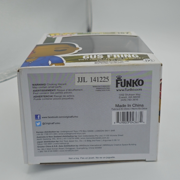 Funko POP! Breaking Bad Gus Fring #167 Vinyl Figure - Picture 6 of 6